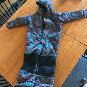 Burton one piece snow suit size 5/6
